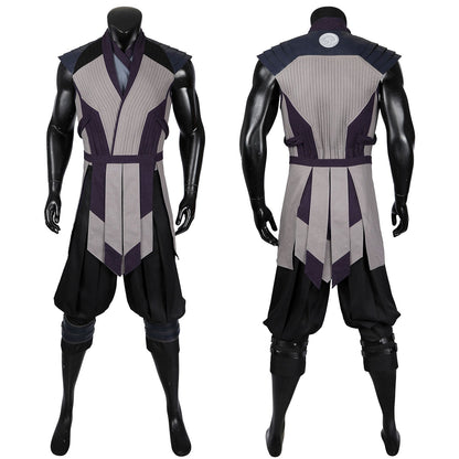Mortal Kombat 1 Smoke Top Level Male Cosplay Costumes