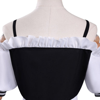 Game Azur Lane Laffey X Don Quijote Maid Outfit Cosplay Costumes