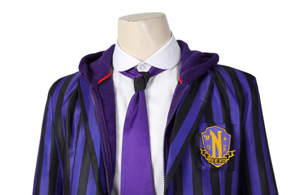 Wednesday 2 The Addams Family Xavier Thorpe Ajax Petropolus Nevermore Academy Uniform Costume