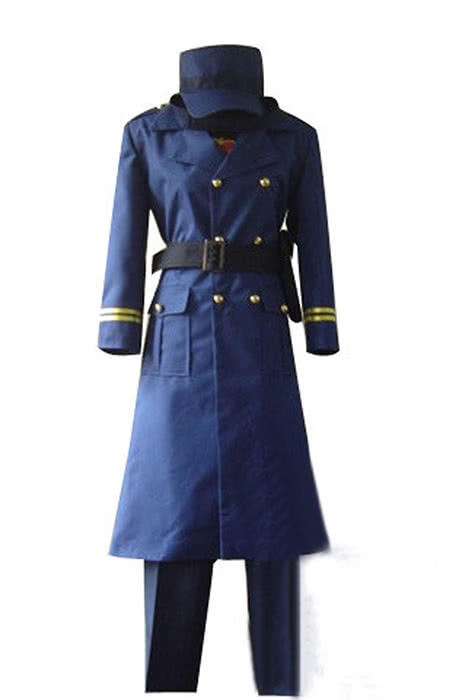 Axis Powers Hetalia Sweden Military Outfits Cosplay Costumes