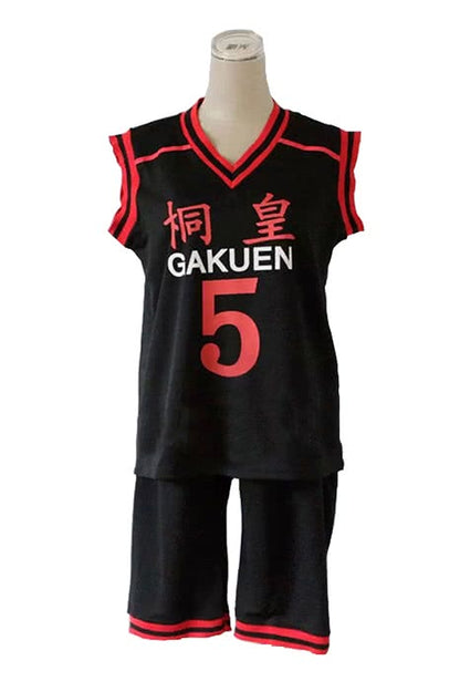Kuroko no Basuke Basketball Aomine Daiki Touoh Gakuen Uniform Cosplay Costume