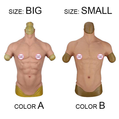 Female To Male Silicone Pectoral Muscles Cosplay Abs
