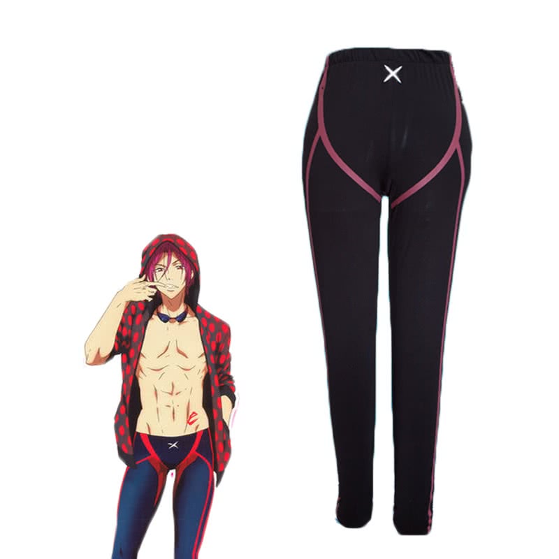Free! Three Colors Makoto/Rin/Haruka Swimming pants Cosplay Costume