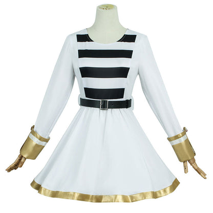 omgcos Anime White Elf Sorceress Frieren Cosplay Costume