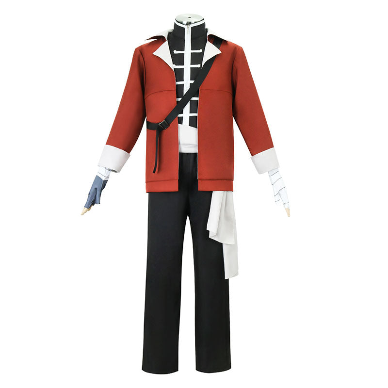 Frieren Journey Red Hair Warrior Stark Cosplay Costume