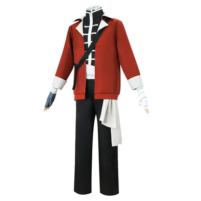 Frieren Journey Red Hair Warrior Stark Cosplay Costume