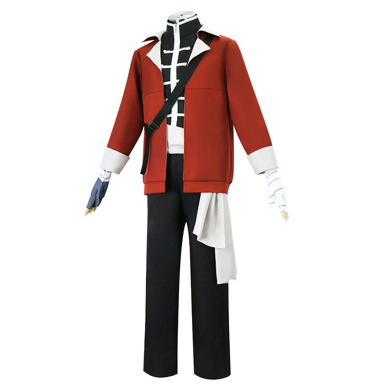 Frieren Journey Red Hair Warrior Stark Cosplay Costume