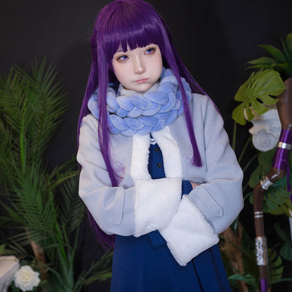Frieren: Beyond Journey's End Fern Winter Cosplay Costume