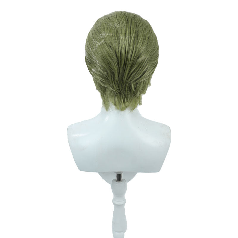 Frieren Beyond Journey's End Heiter Short Green Cosplay Wig