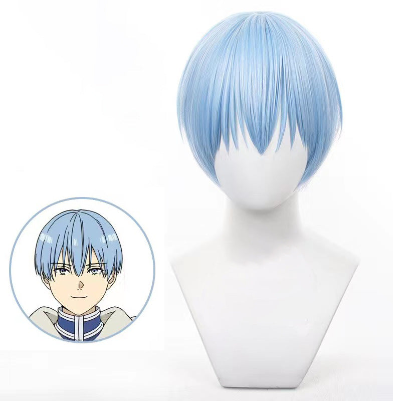 omgcos Frieren Journey Blue Hair Hero Himmel Cosplay Costume