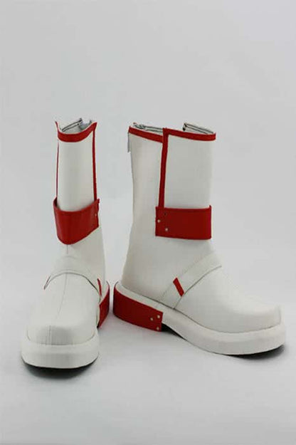 Sword Art Online Kirito Cosplay Shoes White and Red Shoes