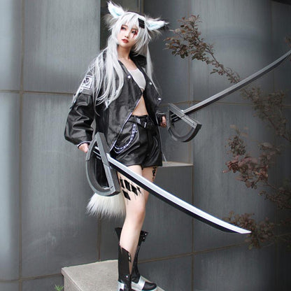 Game Arknights Lappland Cosplay Costume