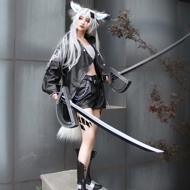 Game Arknights Lappland Cosplay Costume