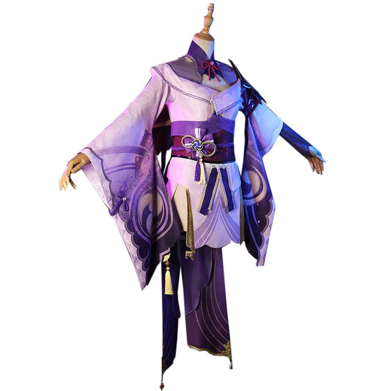 Ready To Ship Game Genshin Impact Baal Raiden Shogun Cosplay Costume
