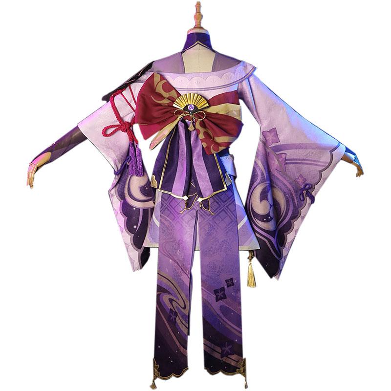 Ready To Ship Game Genshin Impact Baal Raiden Shogun Cosplay Costume