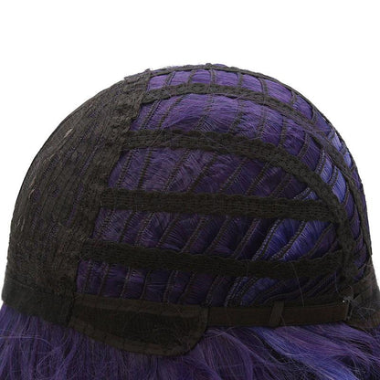 Game Genshin Impact Baal Raiden Shogun Purple Mided Color Long Cosplay Wigs