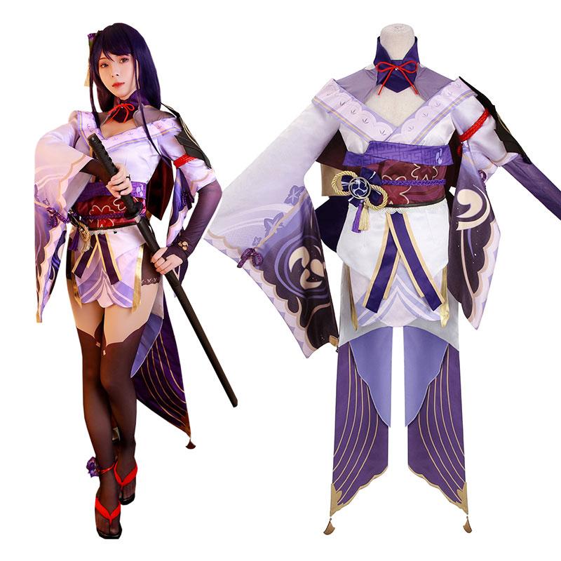 Game Genshin Impact Baal Raiden Shogun Suit Cosplay Costume