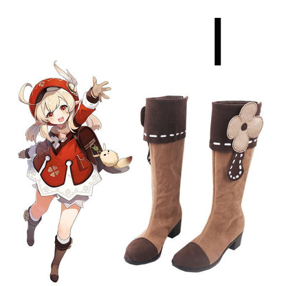 Game Genshin Impact Cosplay Shoes 11 Style