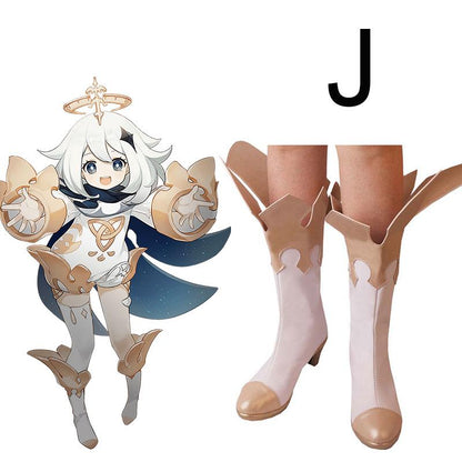 Game Genshin Impact Cosplay Shoes 11 Style