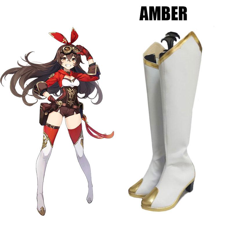 Game Genshin Impact Cosplay Shoes