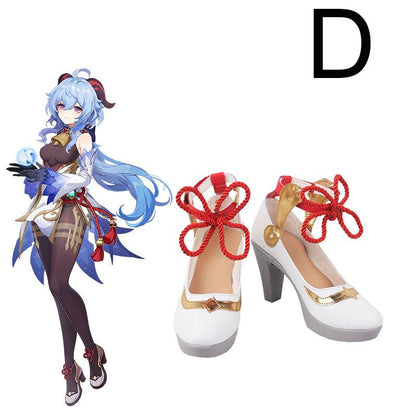 Game Genshin Impact Cosplay Shoes 11 Style