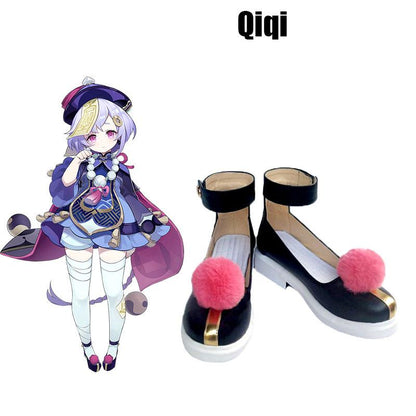 Game Genshin Impact Cosplay Shoes
