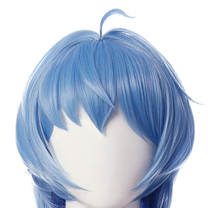 Game Genshin Impact Ganyu Blue Gradient Long Cospaly Wigs