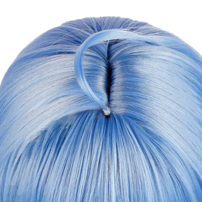 Game Genshin Impact Ganyu Blue Gradient Long Cospaly Wigs