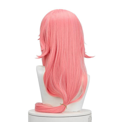 Game Genshin Impact Guuji Yae Miko Pink Long Cosplay Wigs