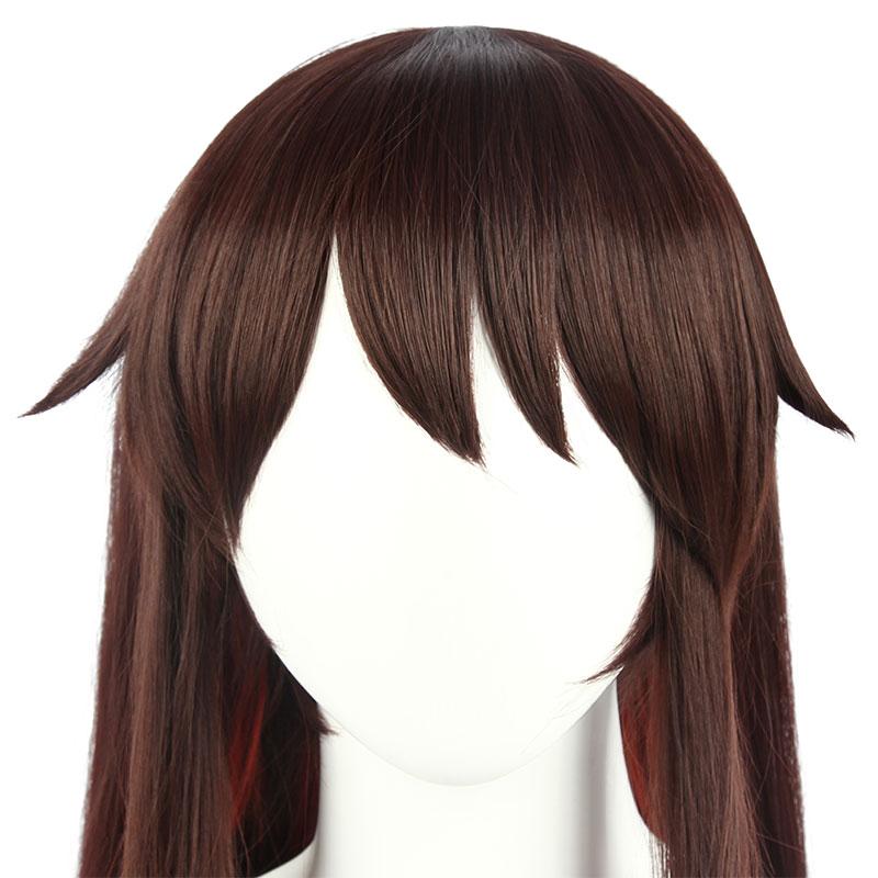 Game Genshin Impact Hutao Brown Gradient Cosplay Wigs