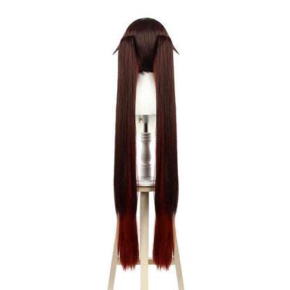Game Genshin Impact Hutao Brown Gradient Cosplay Wigs