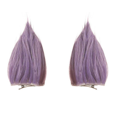 Game Genshin Impact Keqing Mixed Purple Ponytail Cosplay Wigs