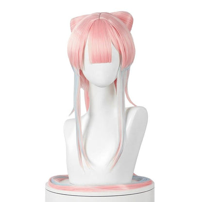 Game Genshin Impact  Sannomiya Kokomi Pink Mixed Blue Long Cosplay Wigs