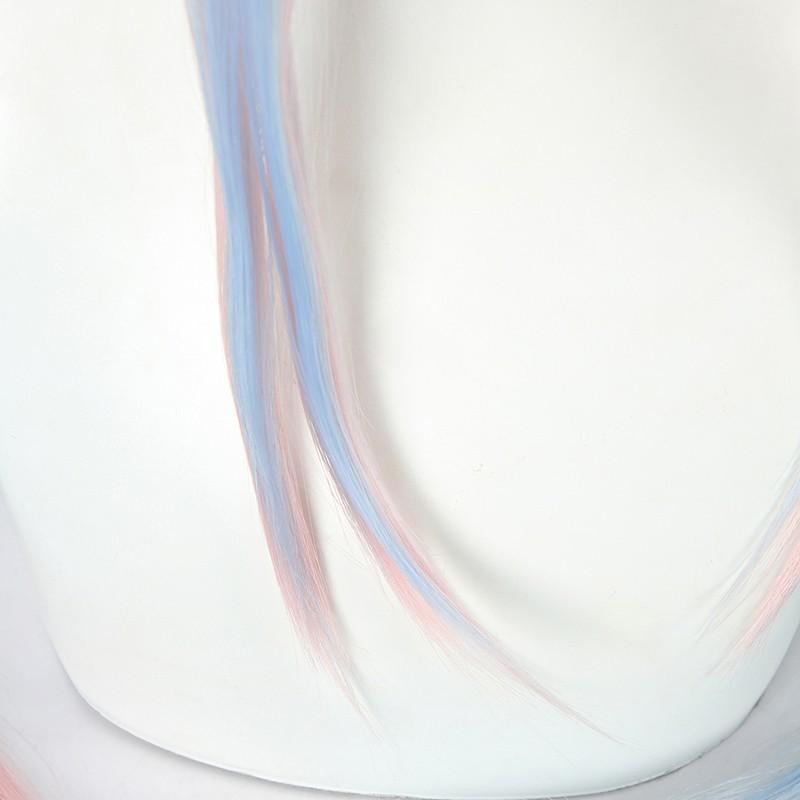 Game Genshin Impact  Sannomiya Kokomi Pink Mixed Blue Long Cosplay Wigs