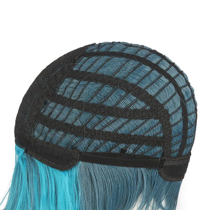 Game Genshin Impact Xiao Blue Mixed Cosplay Wigs