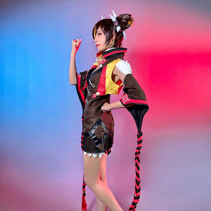 Last Batch Ready To Ship Game Genshin Impact Xinyan Cosplay Costume