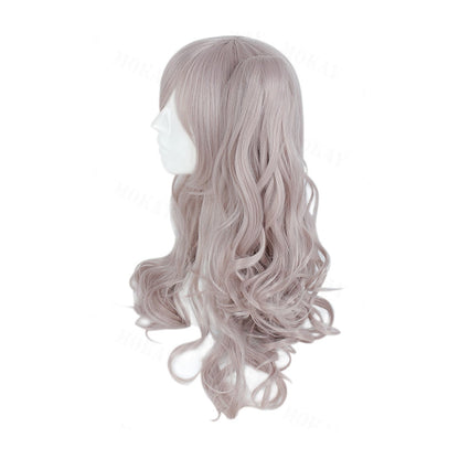 Game Girls Frontline UMP45/UMP9 Brown Ponytail/ Linen Curls Cosplay Wigs