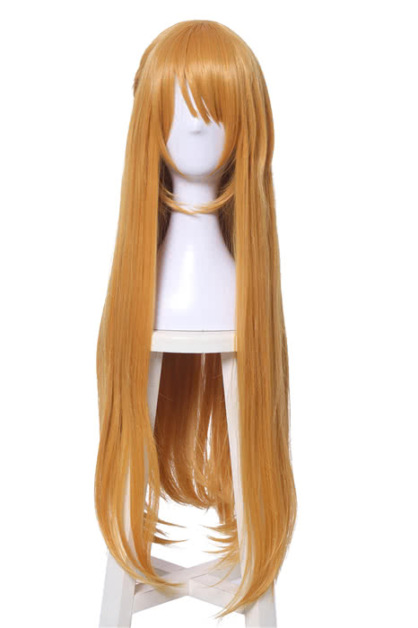 Game Glory Mucheng Su Long Orange Coaplay Wigs