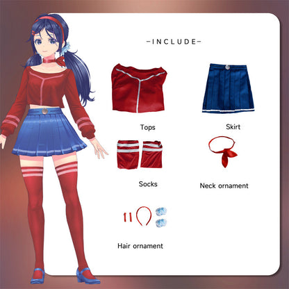 Game MiSide Mita Cosplay Costume
