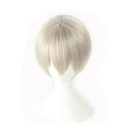 Game : Onmyoji Yin Yang Master SSR Da ii ten gu Flaxen Short Cosplay Wig