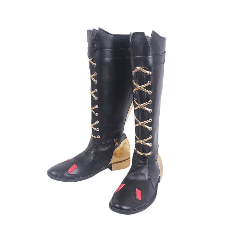 Game OW Ashe Cosplay Boots