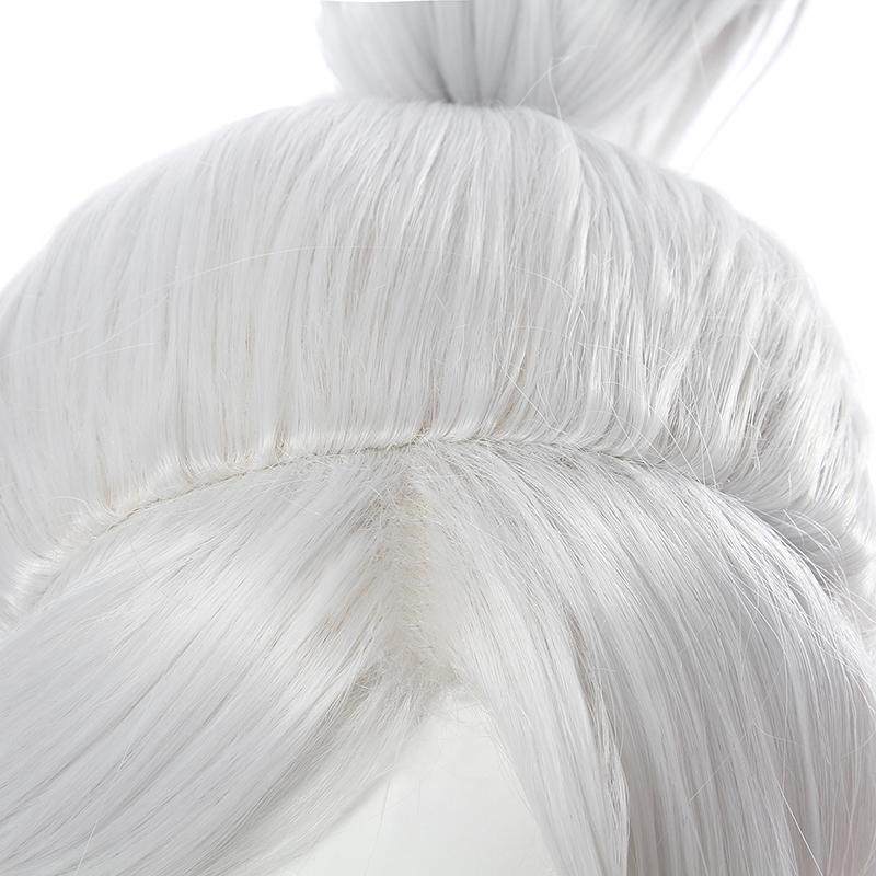 Ready To Ship Game Valorant Project A Jett White Cosplay Wigs