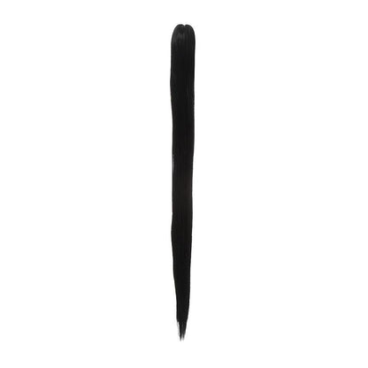 Game Valorant Project A Sage Black Long Ponytail Cosplay Wigs