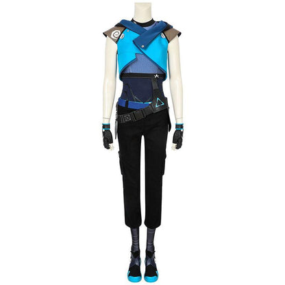 Game Valorant Jett Cosplay Costume