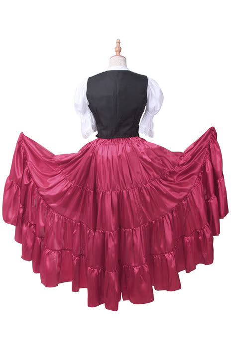 Oktoberfest Costumes Women  Retro Belly Dances Skirts Long Dresses GC14A-F-3