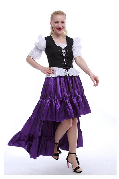 Oktoberfest Costumes Women  Retro Belly Dances Skirts Long Dresses GC14A-F-3