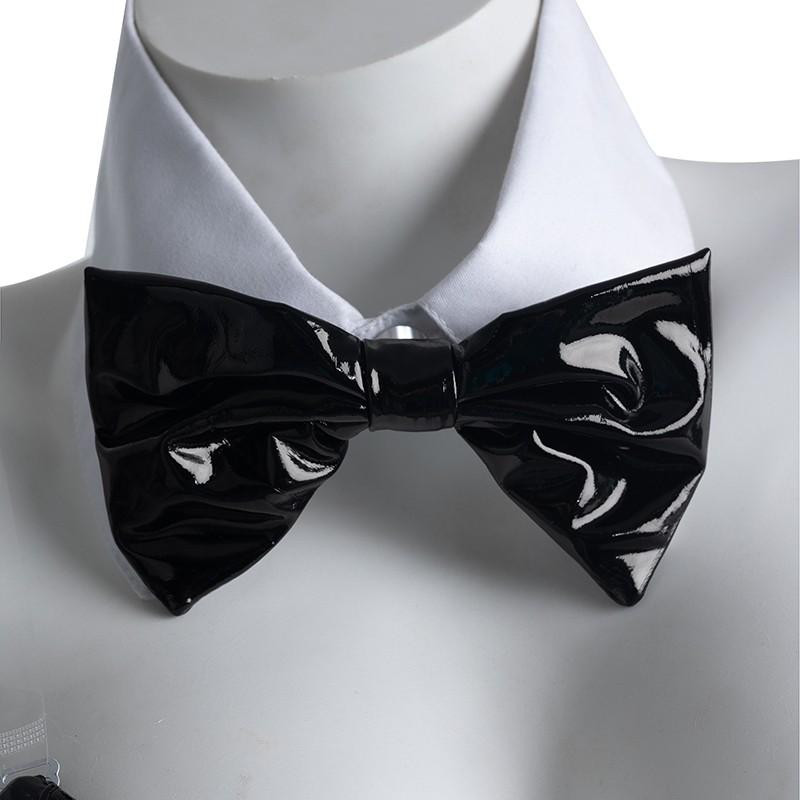 General Black Bunny Girl Leather Cosplay Costume StyleB