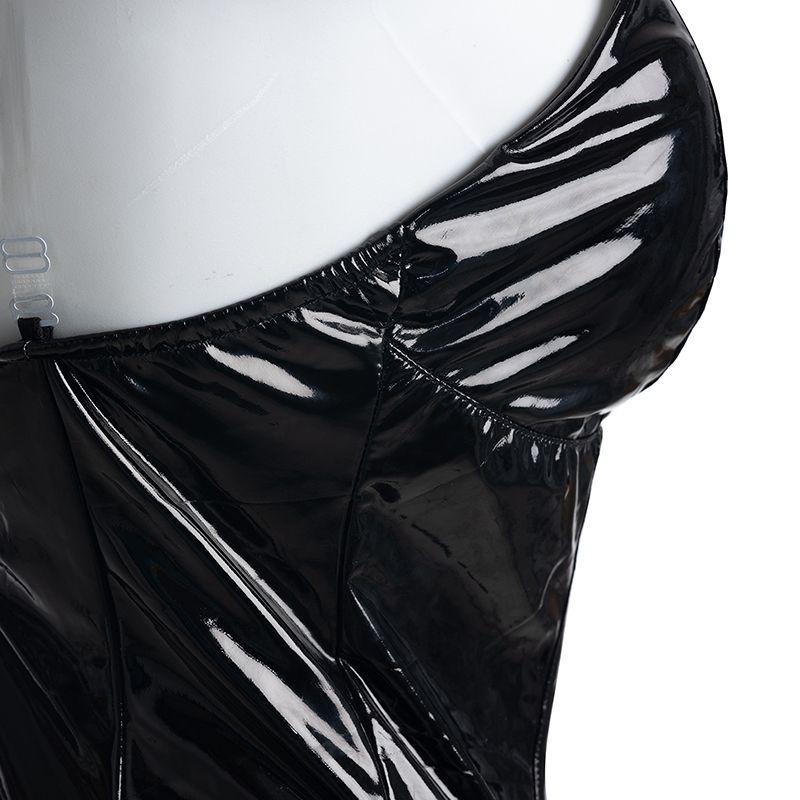 General Black Bunny Girl Leather Cosplay Costume StyleB