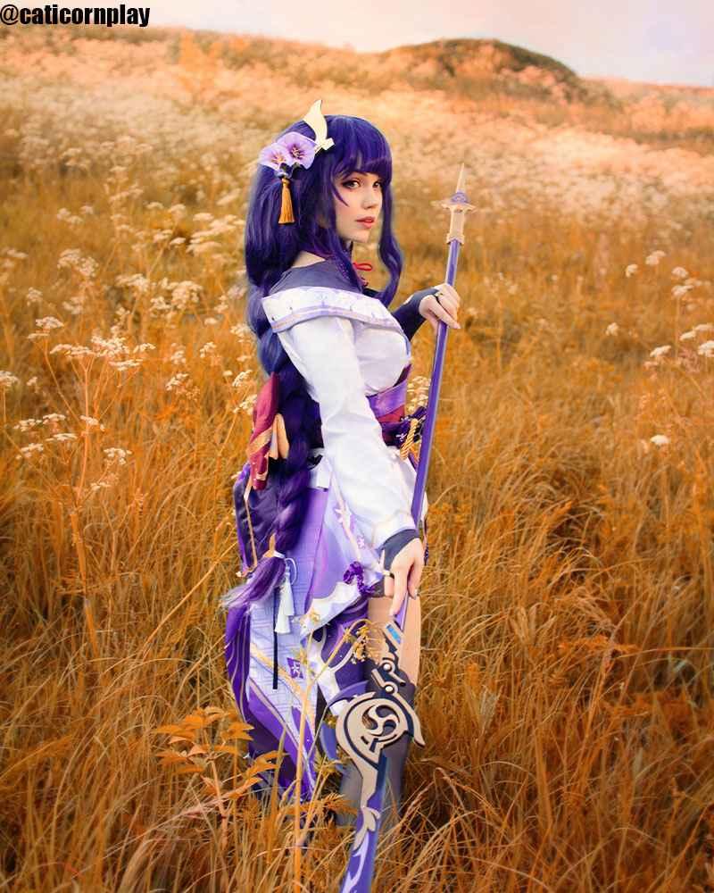 Game Genshin Impact Baal Raiden Shogun Suit Cosplay Costume