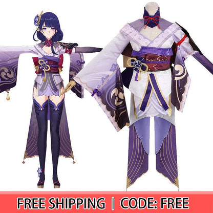 Game Genshin Impact Baal Raiden Shogun Suit Cosplay Costume